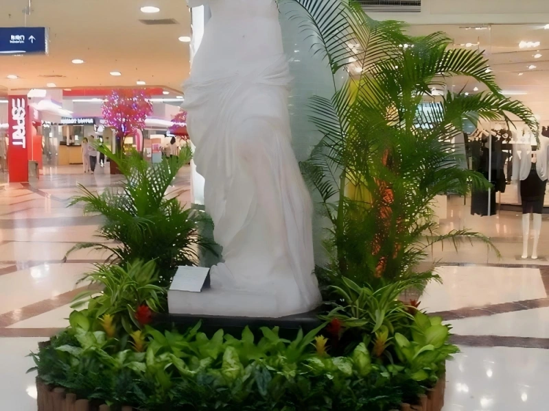 上海商场植物租摆案例 